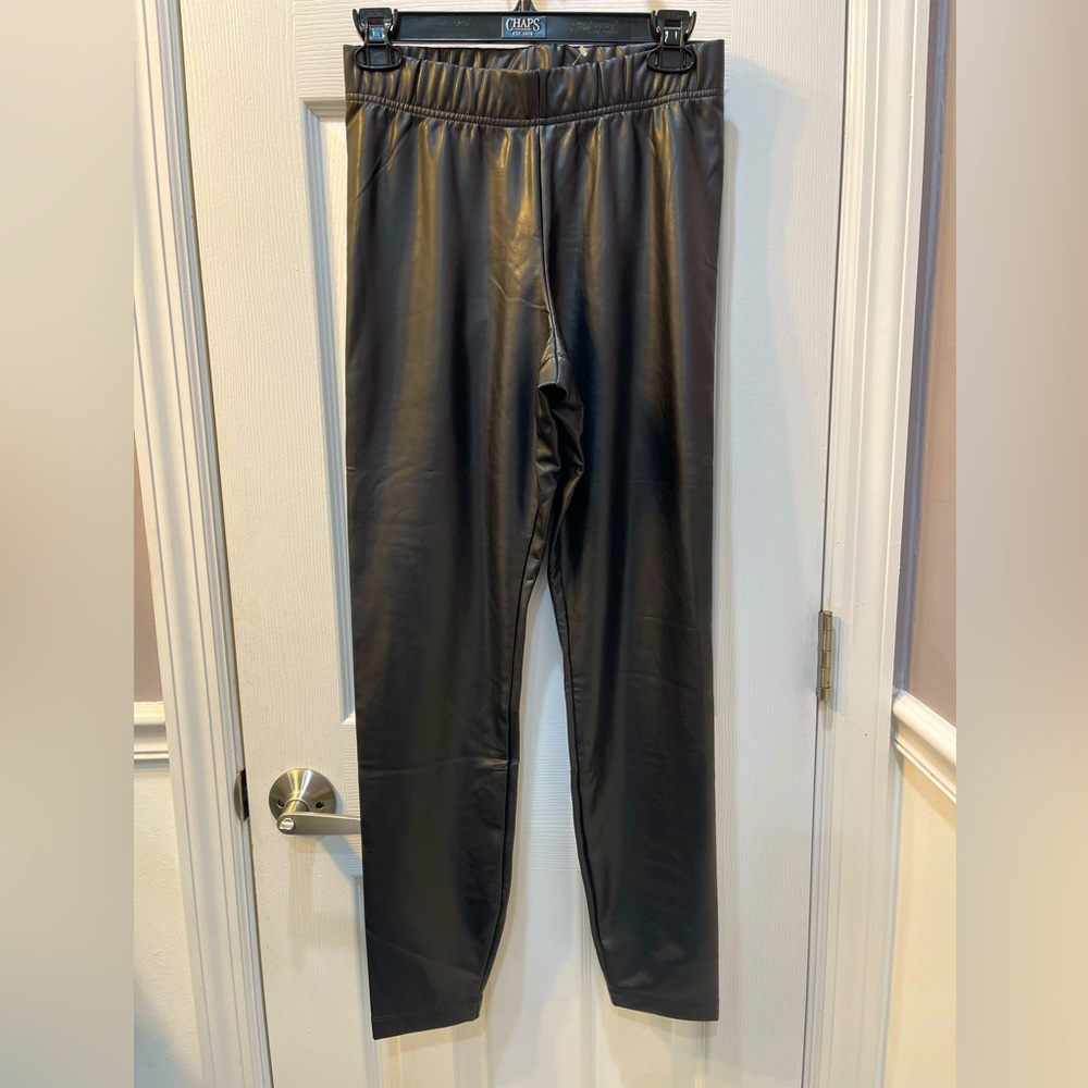 NWT OLD NAVY LINED FAUX LEATHER LEGGING